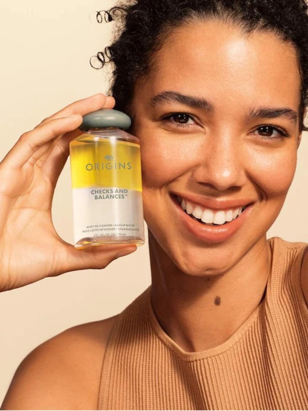 Origins Checks And Balances Milky Oil Cleanser + Makeup Melter NEW 15ml GWP